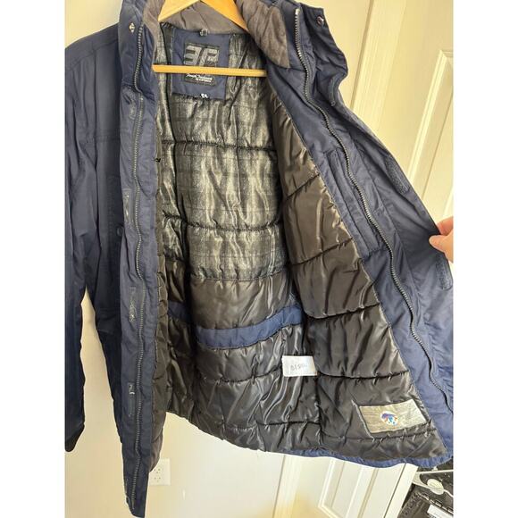 ICEPEAK Men's Blue ICE TECH Zip Jacket Size EU52 Made in Finland Waterproof - Picture 5 of 11